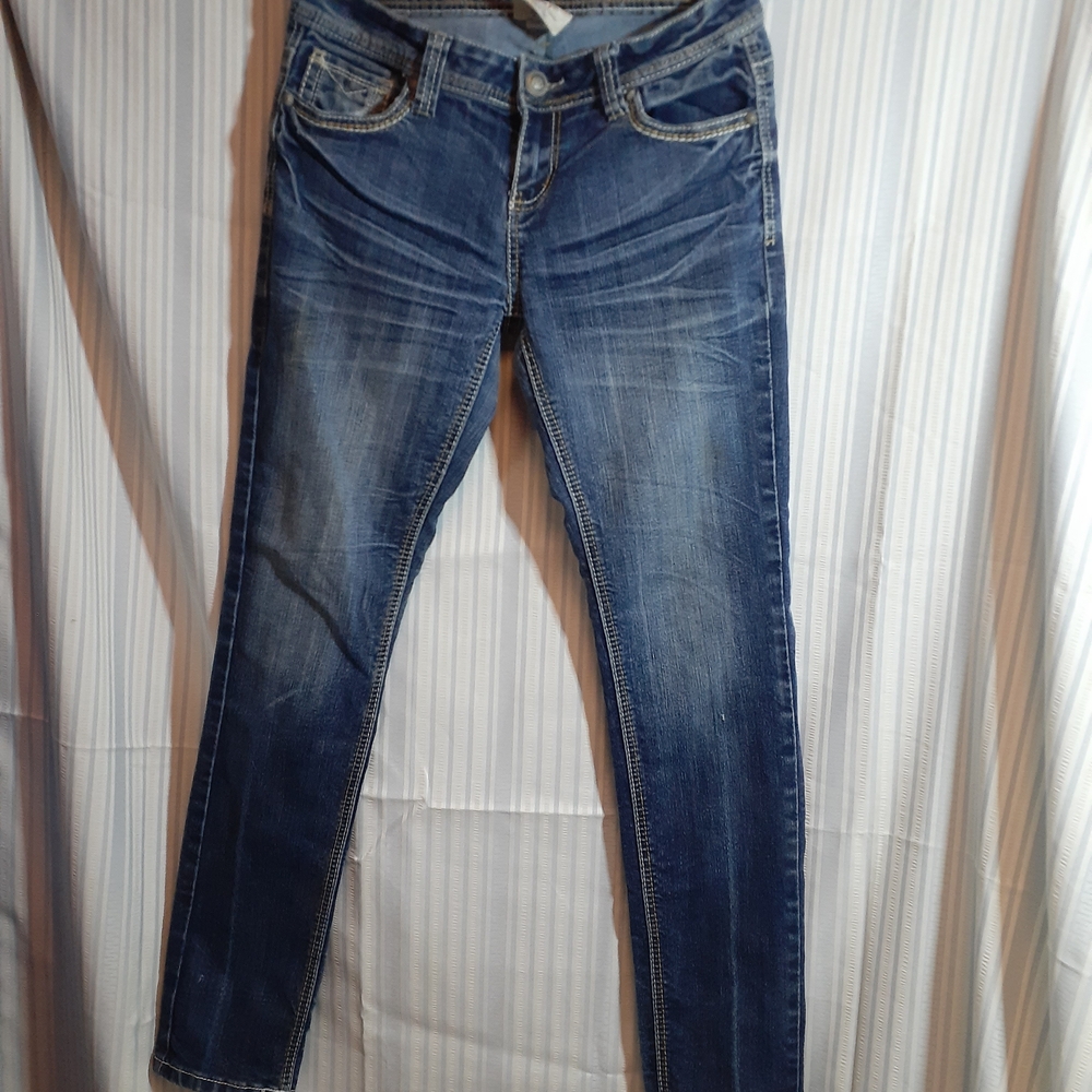 Red Camel Women's Dark Blue Skinny Jeans